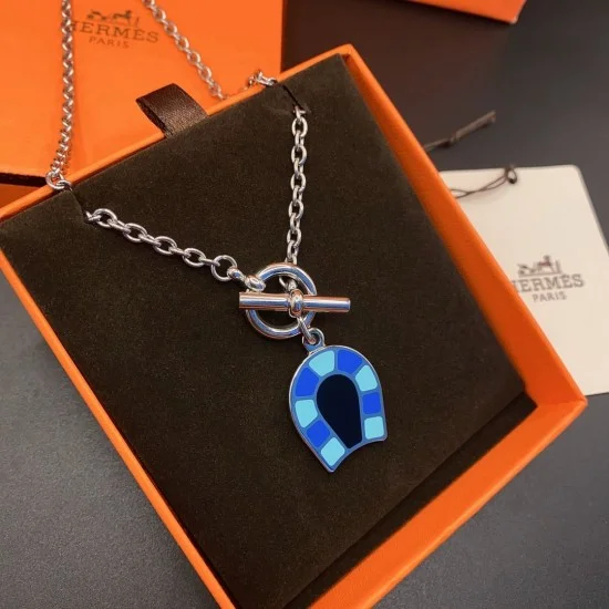 Hermes, Helios, Fer a cheval, necklace
